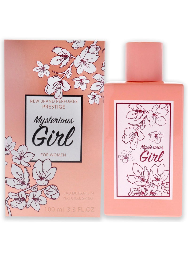NEW BRAND New Brand Perfumes Mysterious Girl Women 3.3 oz EDP Spray 