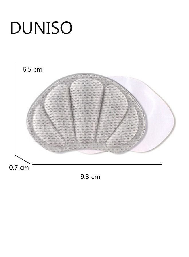 Back of Heel Cushion Inserts, 6 Pieces Grips Pads for Boots, Loose Shoes Too Big, Shoe Pad Foot Sports Adjustable Anti-wear Feet Inserts Insoles Patch Protector