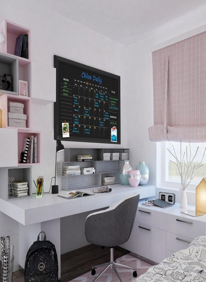 TORASO تقويم TORASO ذو السبورة، 23.6 بوصة × 35.4 بوصة، سبورة مغناطيسية، سبورة شهرية وأسبوعية، مخطط عائلي (Family-HB-6090-new) - Image 5