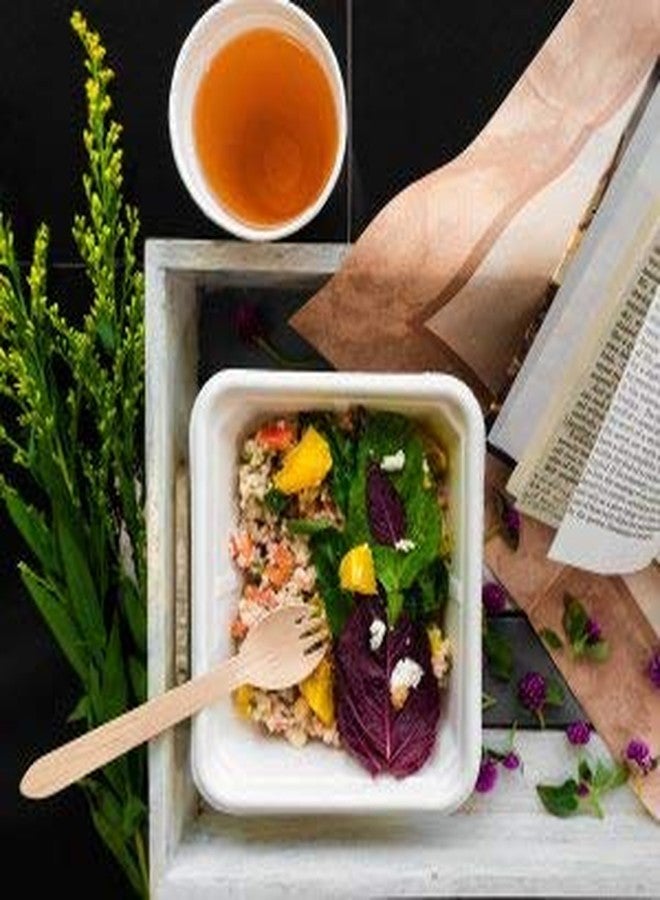 Ecoware® 100% Biodegradable, Compostable, Ecofriendly, Disposable Forks 5.5 Inch (Pack of 25 Forks) - Image 3