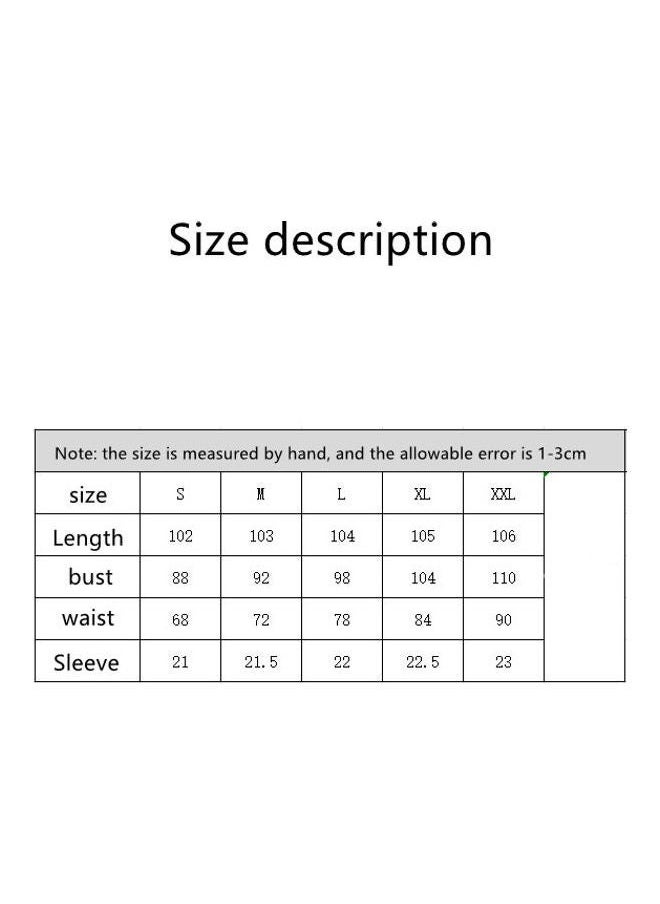 Generic Elegant Button Detail Dress Black Work Casual Dress Cocktail Swing Dress  - Image 4