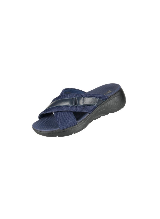 ZAYNA - 221-266 Zayna Ladies Casual Sandals 23ABT533 Navy - Image 1