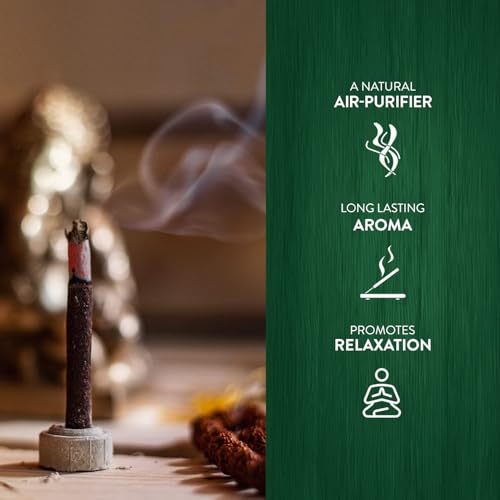 HEM عبوة كومبو من 5 عيدان بخور هم مسك (60 جرام لكل منها) | عطر كاستوري | بخور للبوذا، الانتعاش والتأمل | مستلزمات غرفة البوجا للمنزل والصلوات - Image 5