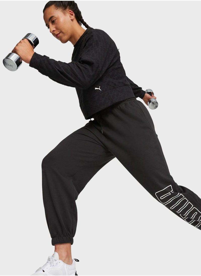 PUMA - Fit Branded Fleece Sweatshirt - Image 1