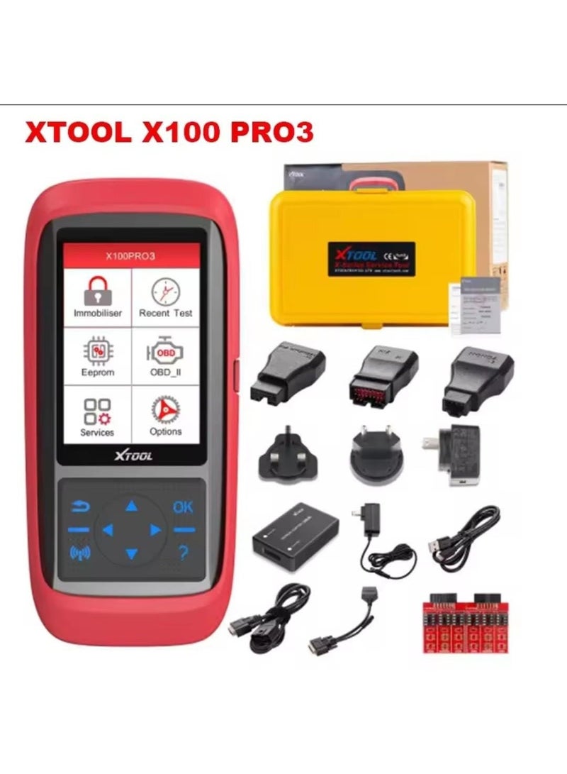 XTOOL X100PRO3 Auto OBD2 Scanner Key Programmer Car Code Reader Diagnostic Tool - Image 1