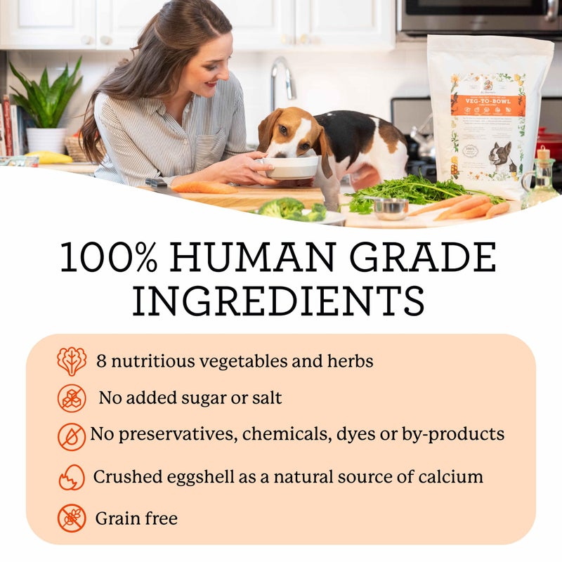 Dr. Harvey's Veg-To-Bowl Fine Ground Dehydrated Vegetable Pre-Mix for Dogs, 7-Pound Bag - Image 3