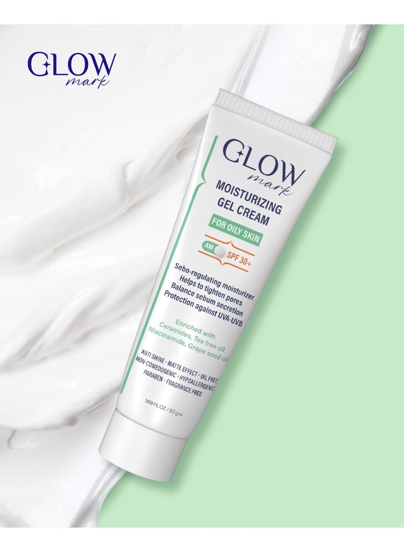 Glowmark moisturizing gel cream (50 ml) FOR Oily skin (ACNE-PRONE SKIN) - Image 3