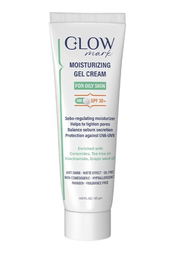 Glowmark moisturizing gel cream (50 ml) FOR Oily skin (ACNE-PRONE SKIN) - Image 1