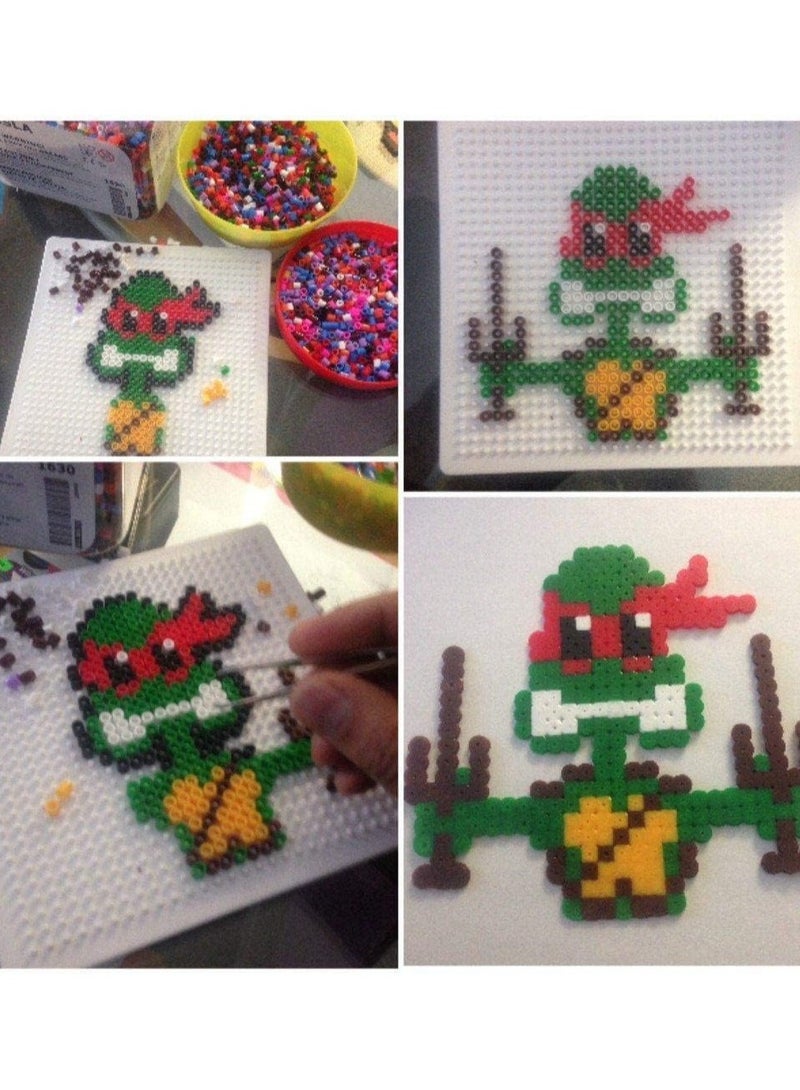 مجموعة خرز بألوان متعددة مع قالوب لتصميم اشكال وتصاميم مختلفة - Image 2