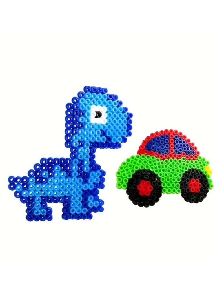 مجموعة خرز بألوان متعددة مع قالوب لتصميم اشكال وتصاميم مختلفة - Image 5