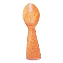 looms & weaves - Neem Wood Masala Spoon - Set of 3 for Small Containers - for Tea, Coffee, Sugar & Spices - Image 2