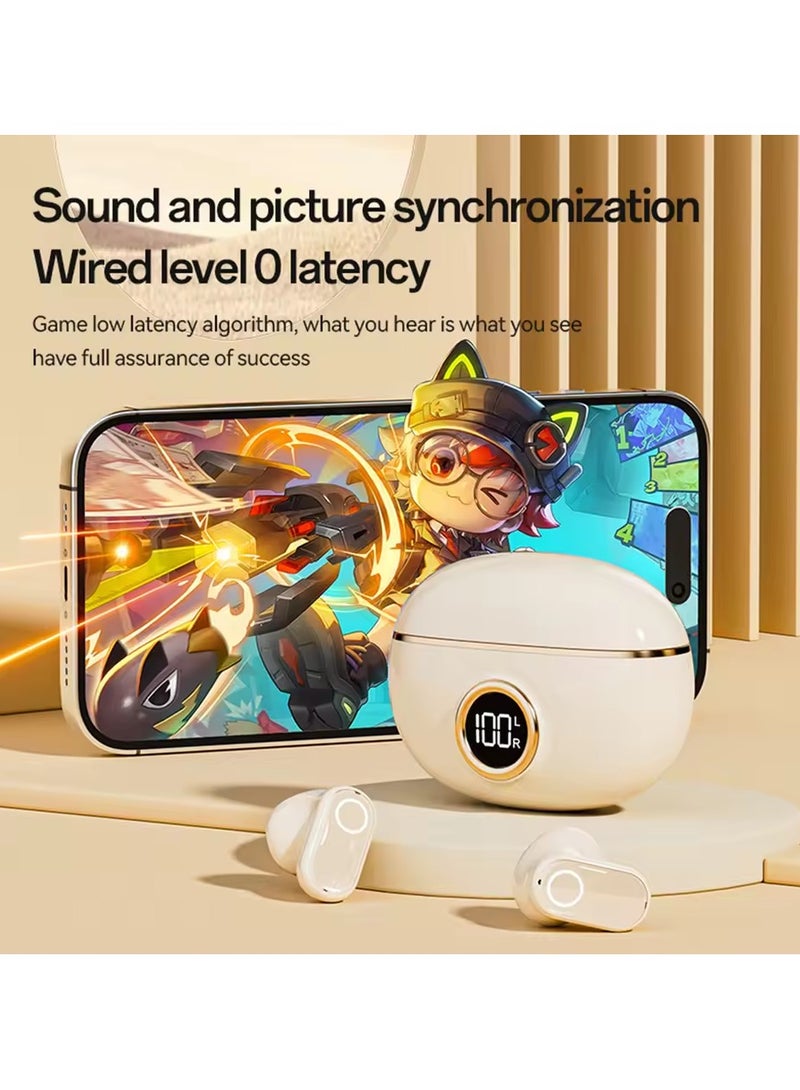 JBLTM Short handle wireless Bluetooth headset M84 in-ear sports noise reduction headset high sound quality long battery life headset 5.4  - Image 3
