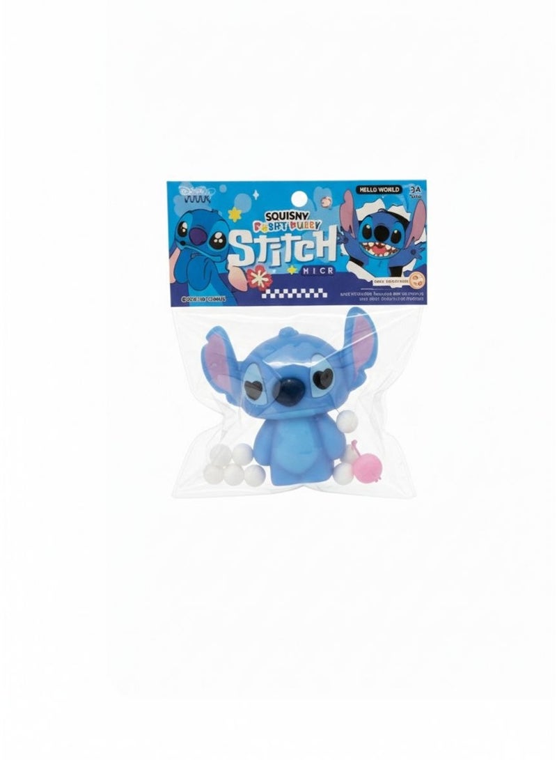 Disney Stitch Squishy Fidget Toy, Blue