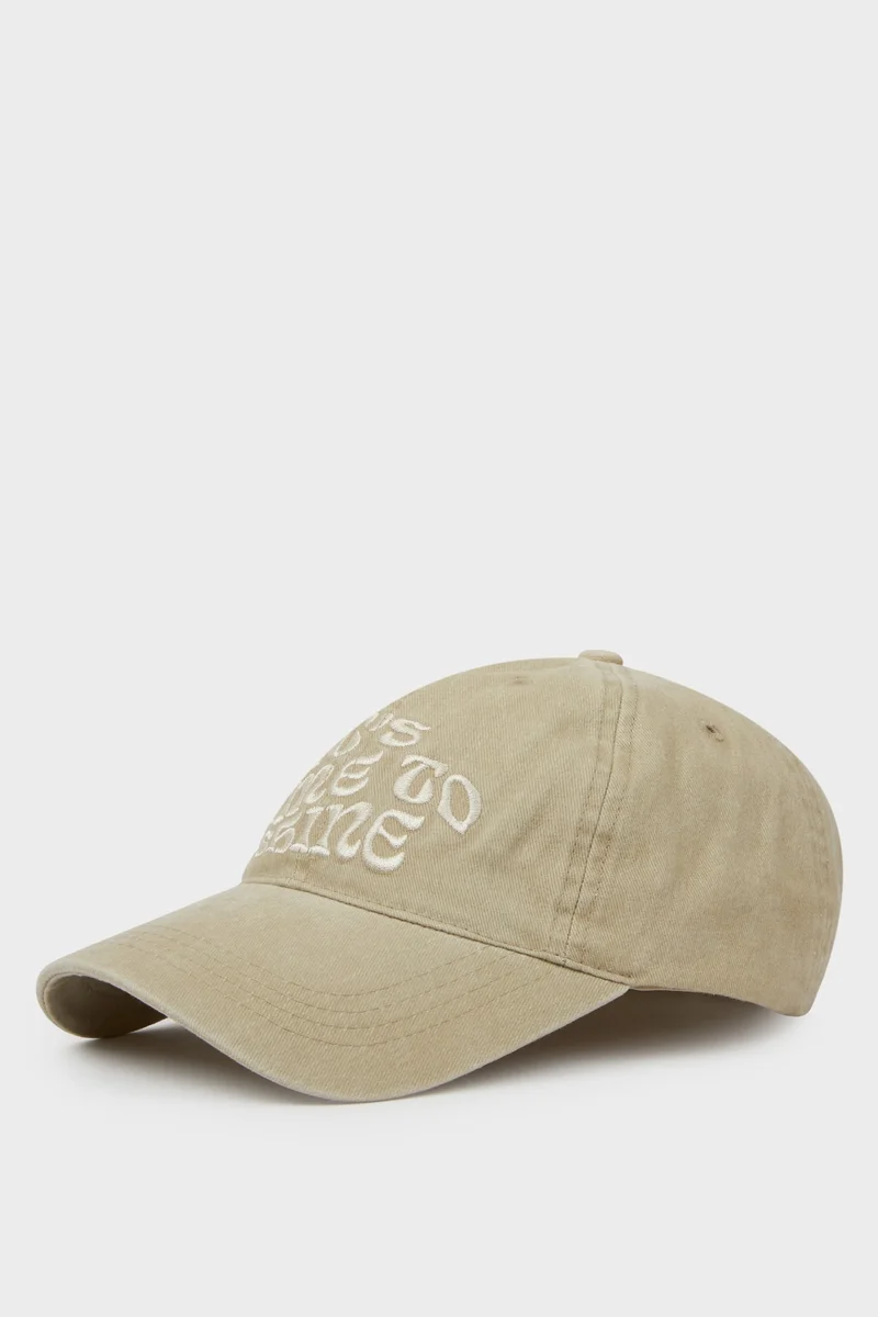 Woman Cotton Embroidered Cap