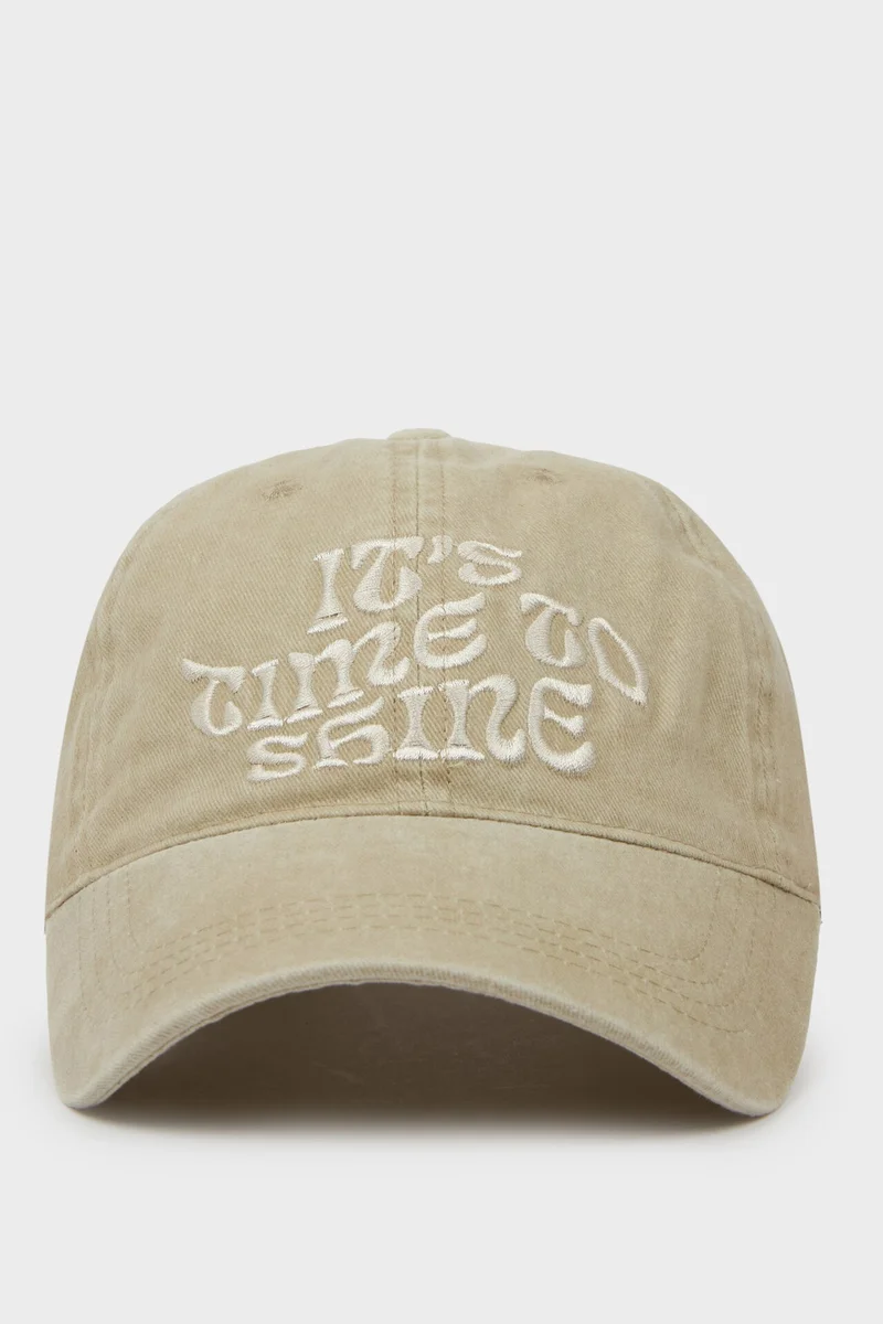 Defacto  Woman Cotton Embroidered Cap for Women | Best Price UAE