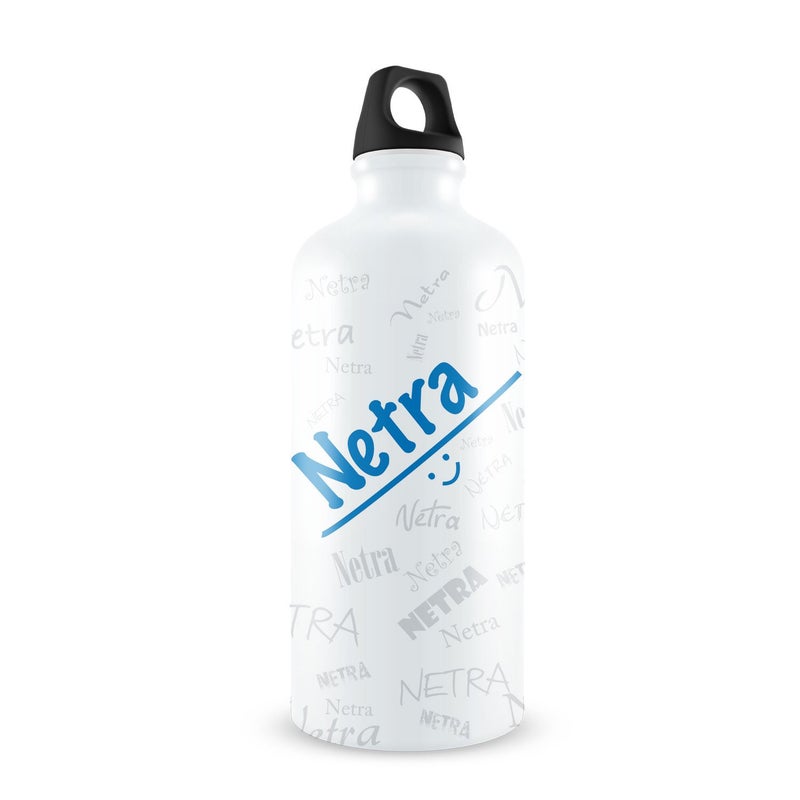 Hot Muggs Me Graffiti Bottle - Netra Personalised Name Steel, 750ml, 1 Unit - Image 4