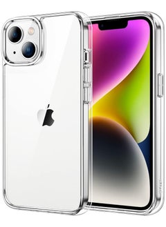 Space I Phone 14 Clear transparent TPU Case, Cover ,  Scratch & Yellowing Resistant, Drop Protection  - Image 2