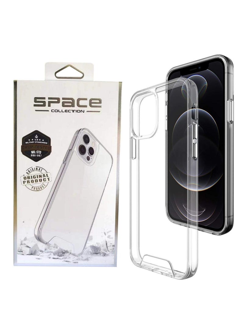 سبيس حافظة ايفون  14  شفاف, مقاوم للخدش والاصفرار، حماية من السقوط - Image 4