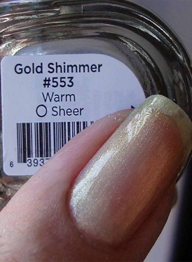 CND Creative Nail Design Effects Gold Shimmer, 9.8 ml - Image 3