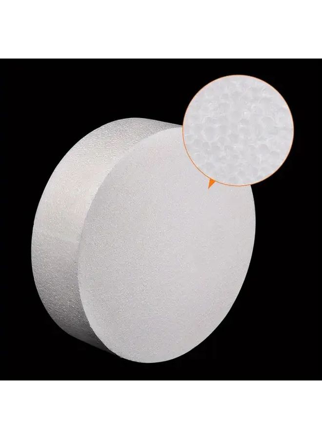 4 Inch x 16 Inch Round Foam Cake Dummy For Wedding Birthday Crafts Window Display - Image 5