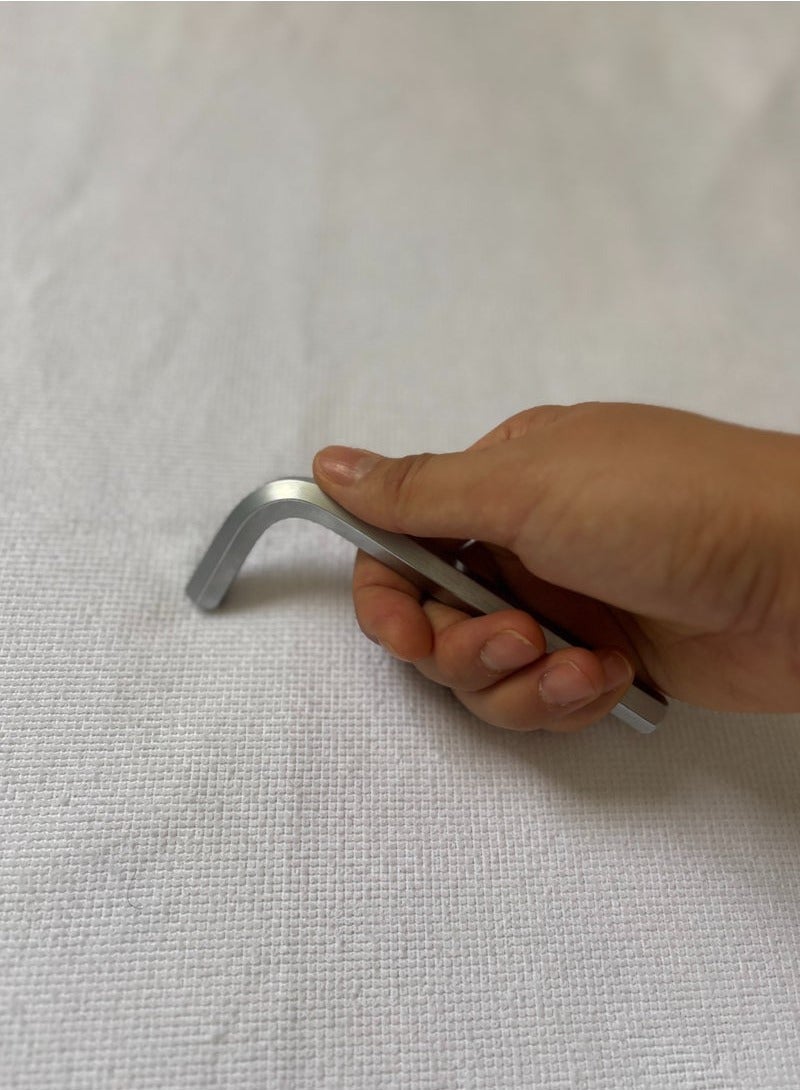 رايجيت مجموعة مفاتيح ربط قصيرة ذات رأس مسطح سداسي مكونة من 9 قطع | فولاذ الكروم الفاناديوم ذو الصلابة العالية | 1.5-10 مم الحجم الكامل | محمولة وغير قابلة للانزلاق | أداة صيانة دقيقة! - Image 5