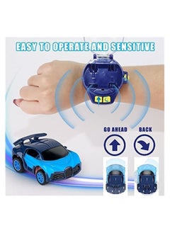 Y&D Car Watch Toys, DMG Remote Control Toy, Usb Charging Cartoon Rc Small Car, with 2.4ghz Wrist Control, Mini Toys for Boys and Girls  - Image 2