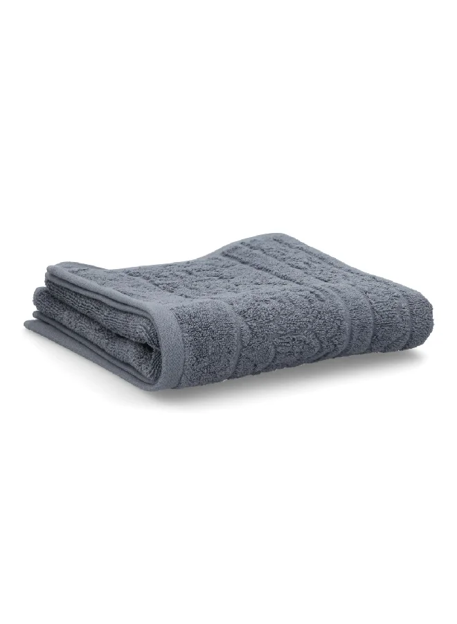 Cannon Jacquard Bath Towel Dark Grey 70 x 140 cm CN JE70X140-DBLUE
