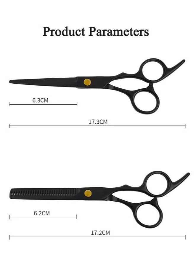 مقص الشعر ، مقص الشعر المهنية عدة ، مقص الشعر مع مقص الشعر ، مقص قص الشعر مزيج صالون للرجال والنساء الحيوانات الأليفة المقص - Image 3
