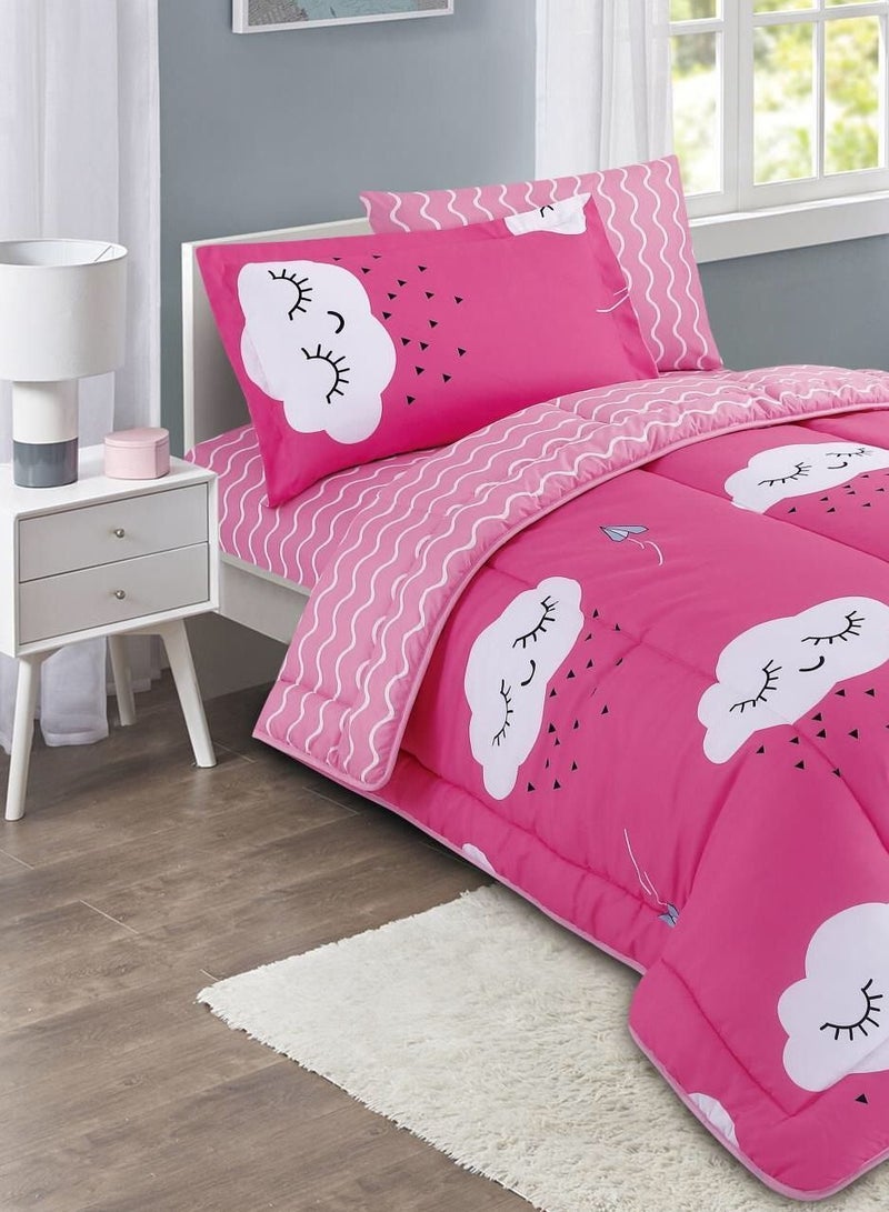 Horse 4-Piece Medium Filling Comforter Set,KELLY-62 - Image 3