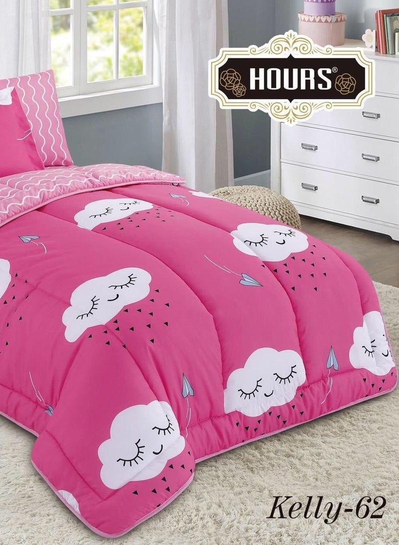 Horse 4-Piece Medium Filling Comforter Set,KELLY-62 - Image 2