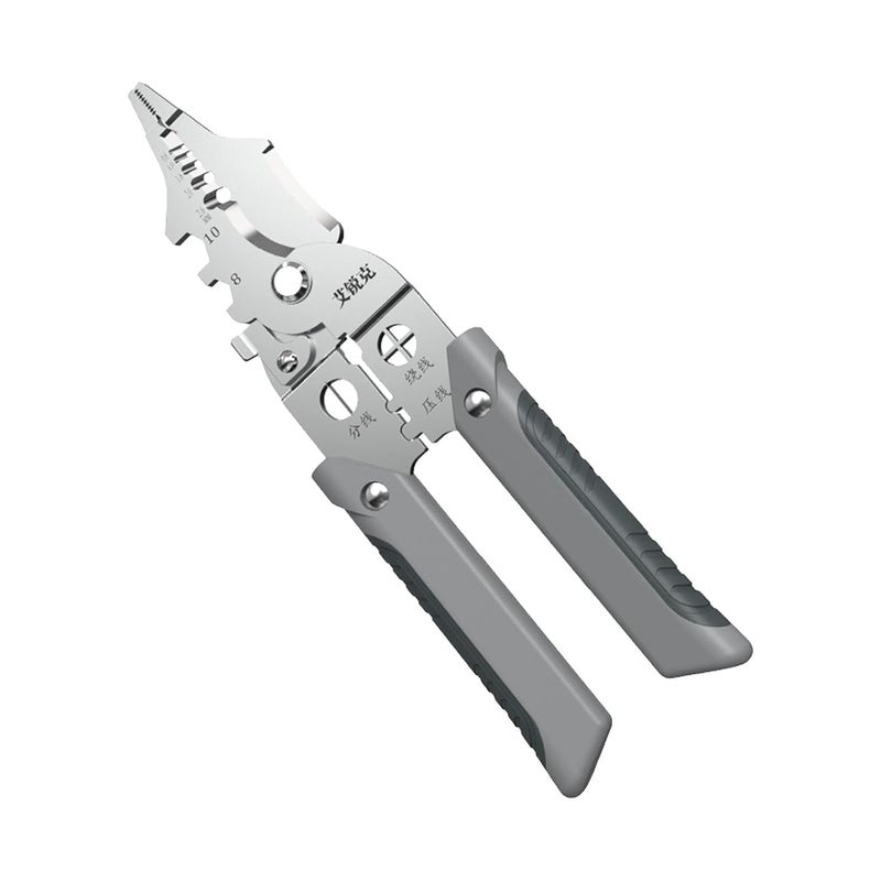 Mossio 21Cm Wire Cutter Electric Cable Plier Professional Wire Winding Multipurpose - Image 1