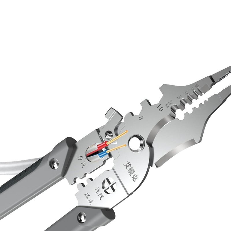 Mossio 21Cm Wire Cutter Electric Cable Plier Professional Wire Winding Multipurpose - Image 5