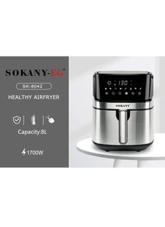 sokany Sokany 8L Digital Air Fryer with Bluetooth and WiFi SK-ZG-8042  - Image 2