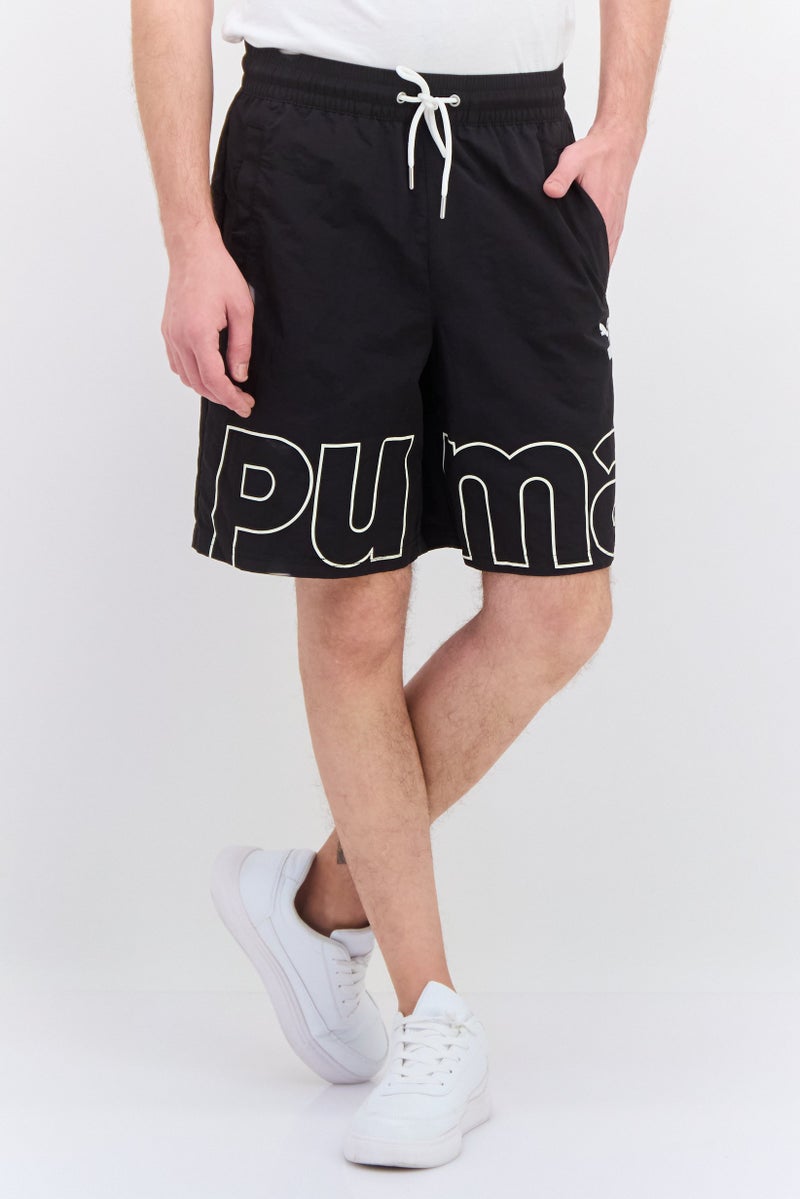 PUMA Men Relaxed  Fit Training Shorts, Black - Image 1