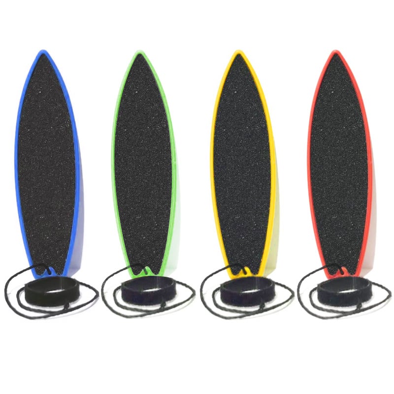 ACEGENIU 4 Pack Finger Surfboard for Car Ride 14 x 45 Pro Air Fingerboard Fun Keepsake Toy Gifts for Teens Ideal Birthday Travel Stocking Stuffers - Image 2