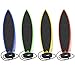 ACEGENIU 4 Pack Finger Surfboard for Car Ride 14 x 45 Pro Air Fingerboard Fun Keepsake Toy Gifts for Teens Ideal Birthday Travel Stocking Stuffers - Image 3