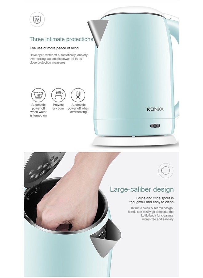 KONKA - Portable Electric Kettle Temperature Control Big Capacity 2.0L - Image 1