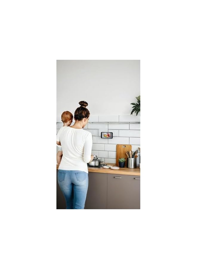 Green Tiger Silicone Suction Phone Case Mount - Hands-Free Accessory for Selfies & Videos, Wall & Phone Adhesive Gripper Stickers (White) - Image 3