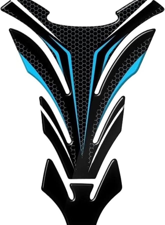 ملصق حماية خزان دراجة نينجا كاواساكي النارية، شعار عظم السمك، الحجم 53 - Image 1