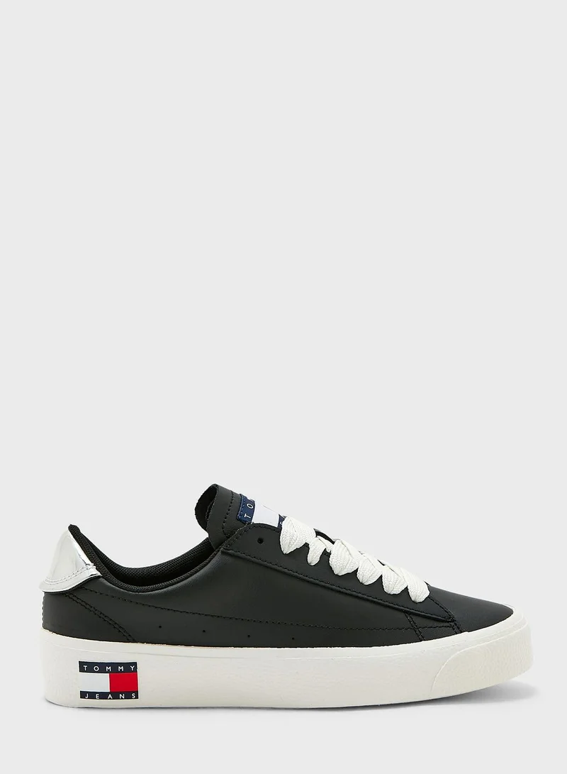 TOMMY JEANS Vulcanized Lace Up Sneakers