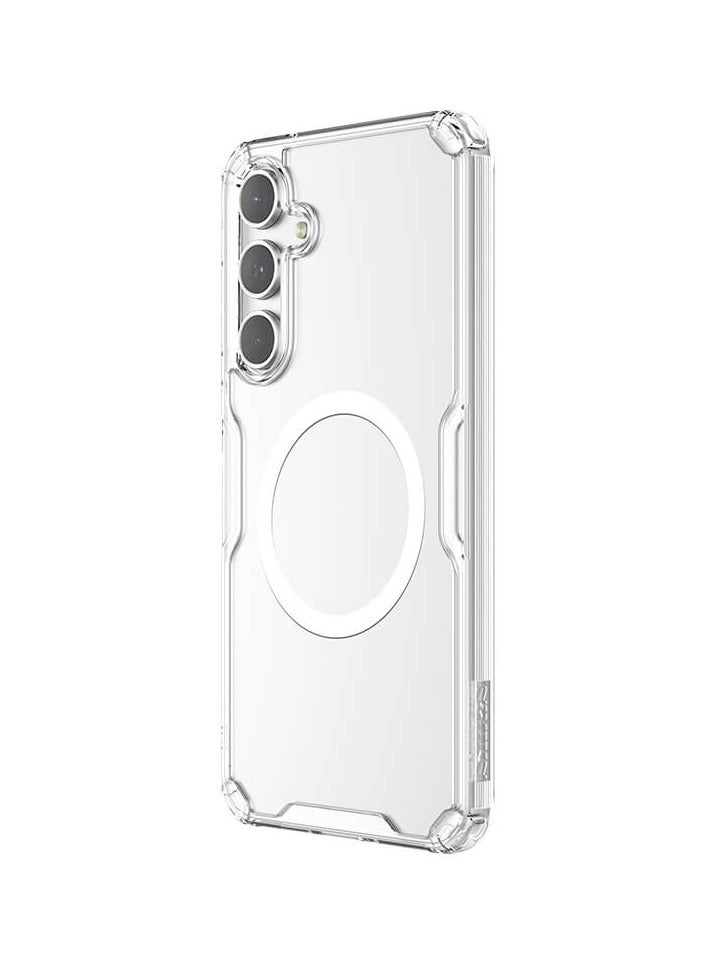 Nillkin nature series tpu cover Compatible with MagSafe for Samsung Galaxy A55 - Clear - Image 3