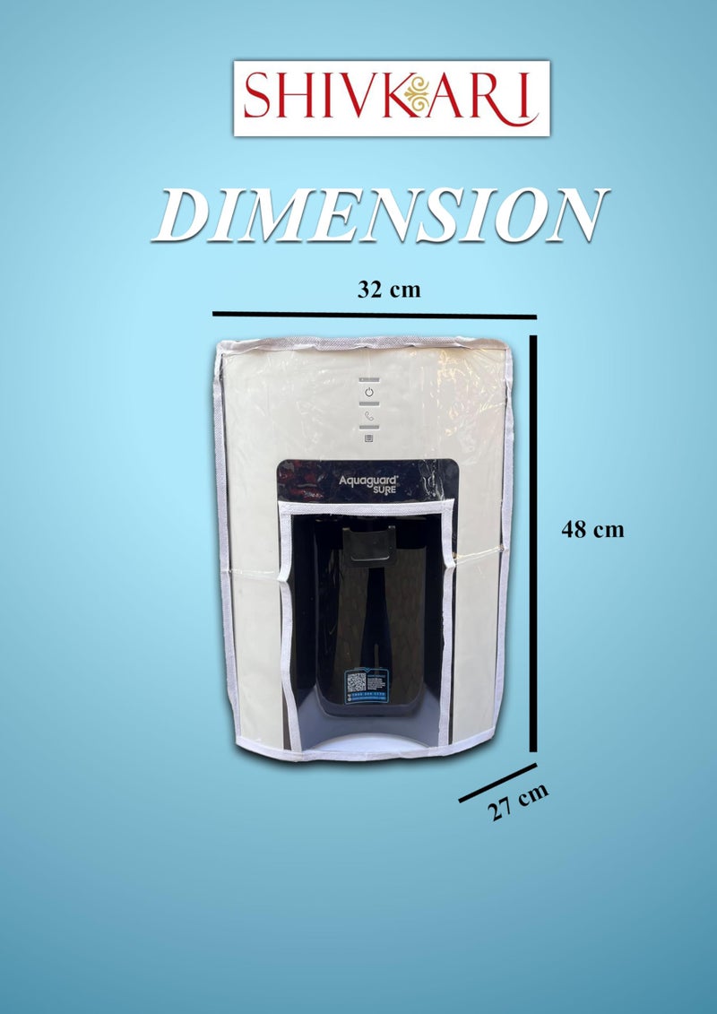 Shivkari Body Protective Cover for Eureka Forbes Aquaguard Sure Champ Mineral RO+MF Alkaline Water Purifier, RO+MF Model Waterproof & Dustproof - Image 5