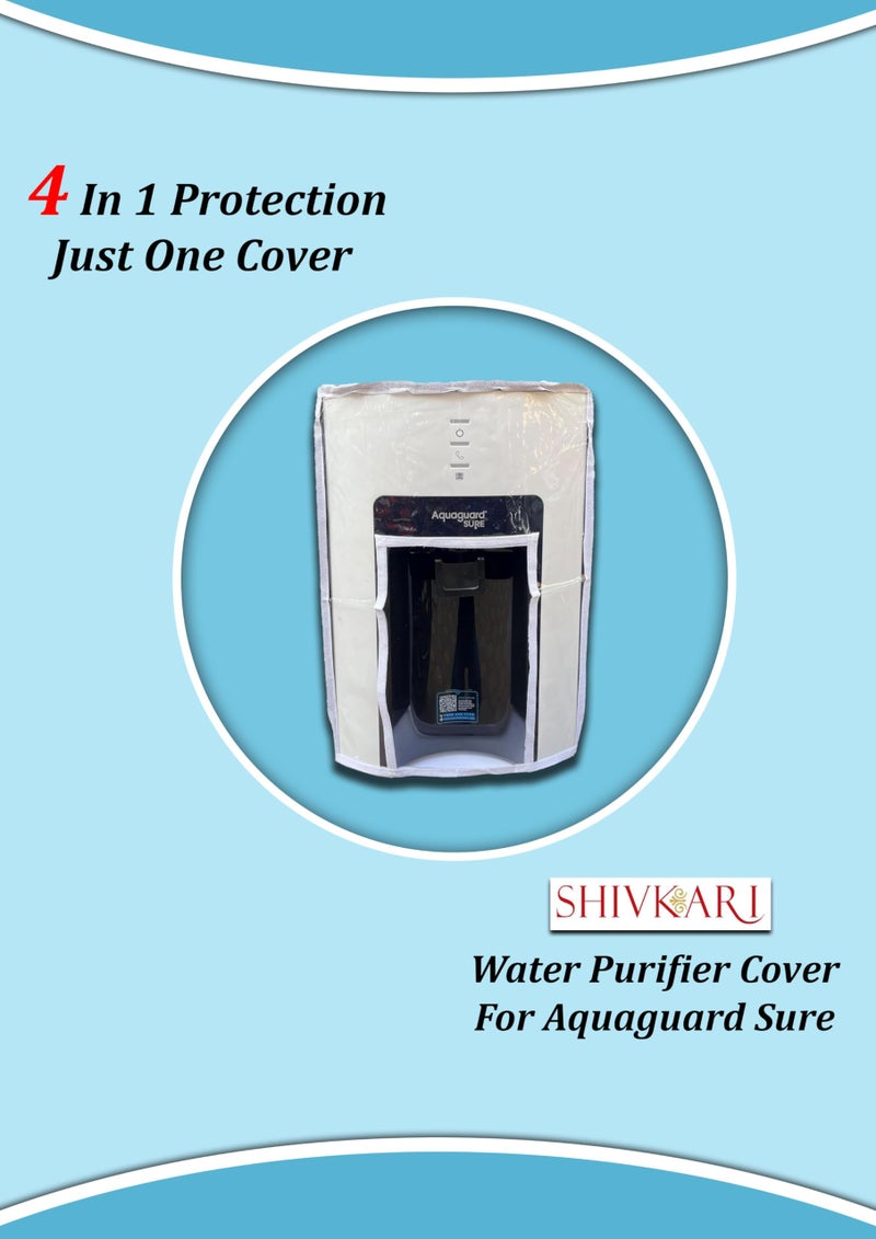 Shivkari Body Protective Cover for Eureka Forbes Aquaguard Sure Champ Mineral RO+MF Alkaline Water Purifier, RO+MF Model Waterproof & Dustproof - Image 4