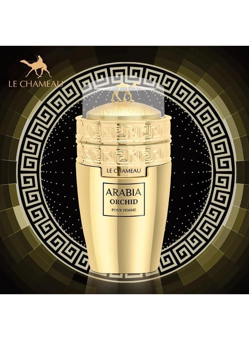 LE CHAMEAU Arabia Orchid EDP For Unisex 100ml - Image 5