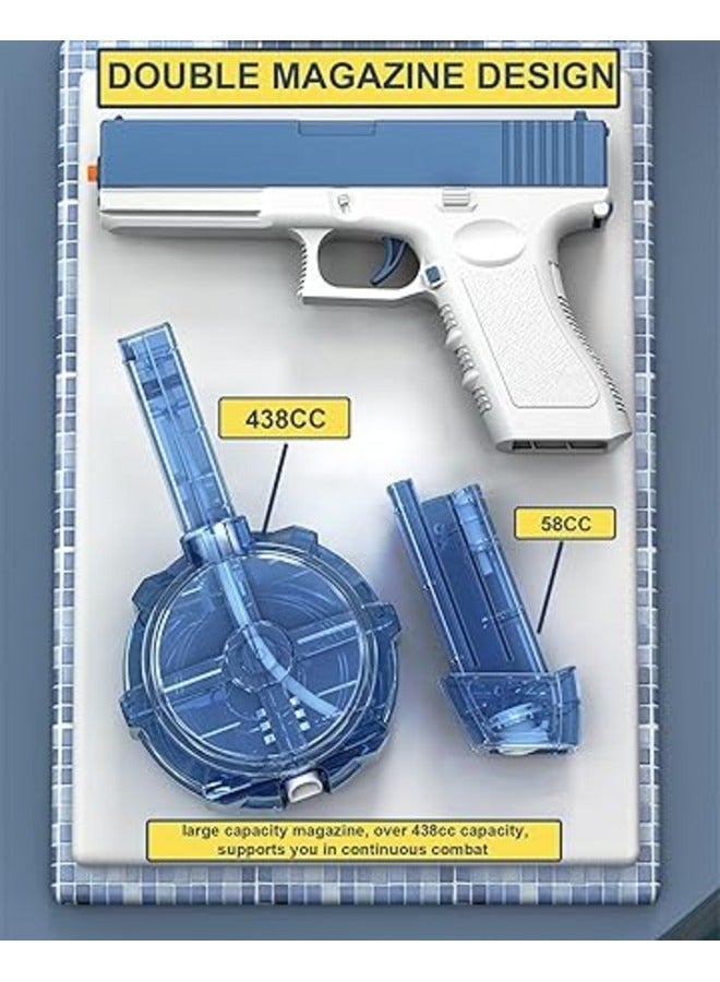 Electric Water Toy Gun, Automatic Glock Water Gun For Kids And Adults, Beach And Pool Water Gun For Summer Play, Automatic Squirt Gun  - Image 2