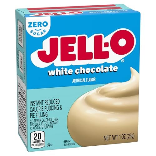 Jell-o Sugar-free Instant Pudding & Pie Filling, White Chocolate,1 Ounce (Pack of 4) - Image 2
