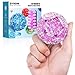 DYRDM Magnetic Fidget Sphere 12 PCS 200 Combinations with Magnet Blocks Magnetic Fidget Toys Sensory Balls Desk Toys for Adults Teens 14 Stress Relief Gift Stocking Stuffers Purple - Image 2