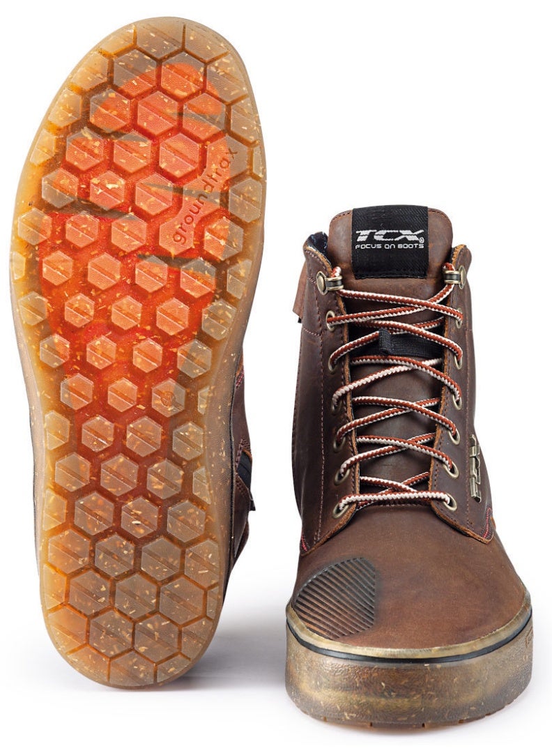 TCX Boots TCX Dartwood Waterproof Motorcycle Shoes - Image 3