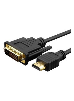 ماركة غير محددة كابل محول HDMI ذكر الى DVI D سوكت 24+1 دبوس ويدعم شاشات بتقنية FHD بدقة 1080 بيكسل 1.5 متر لشاشة عرض حاسوب و تلفزيون جهاز العرض  - Image 2