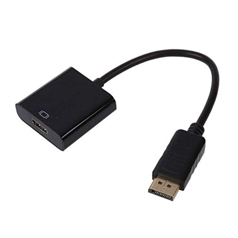 Generic DP Displayport Male To HDMI Female Cable Converter for Pc HP Dell